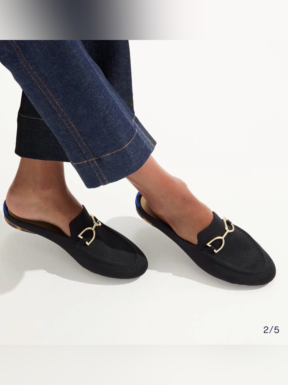 Rothy’s double bit loafer mule